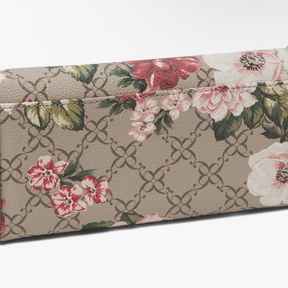 Nine West Floral Women's Wallet - Beige and Pink - Picture 2 of 6